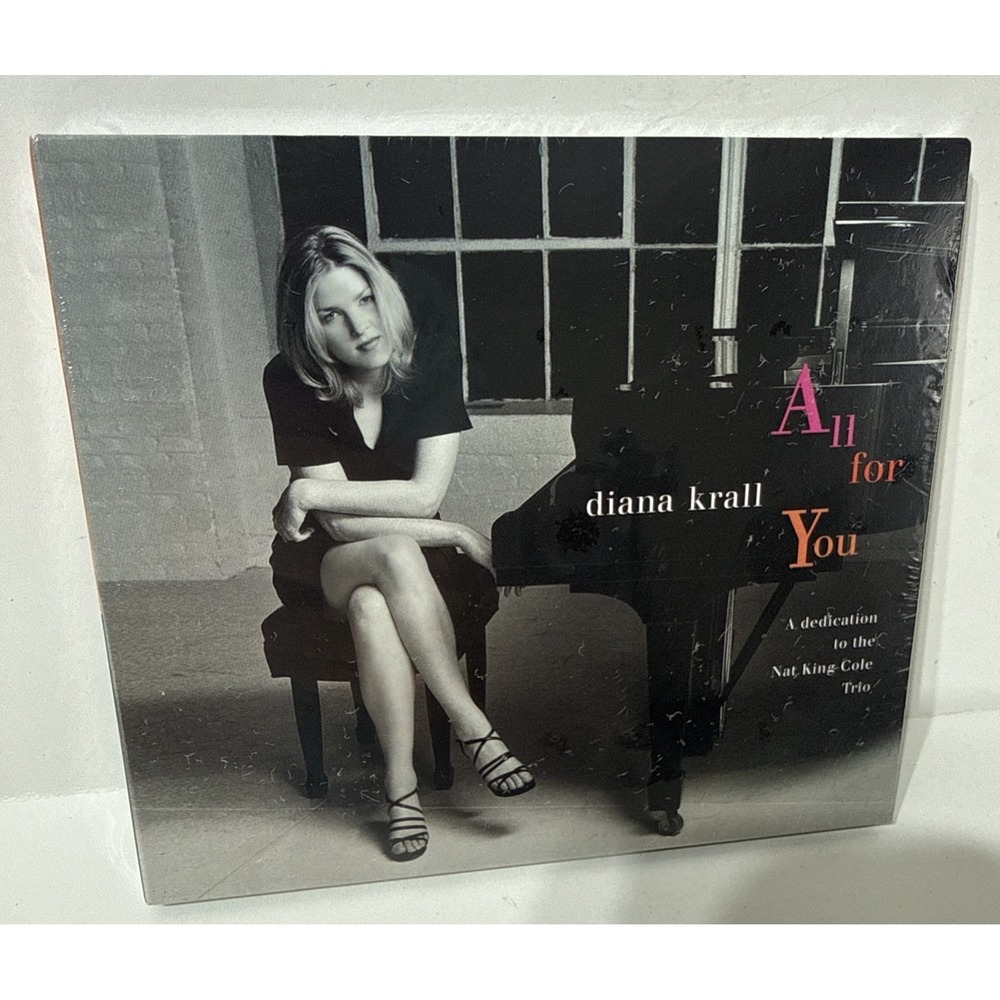 Diana Krall All for You Dedication Nat King Cole Trio CD 1996 GRP Records‎ BMG